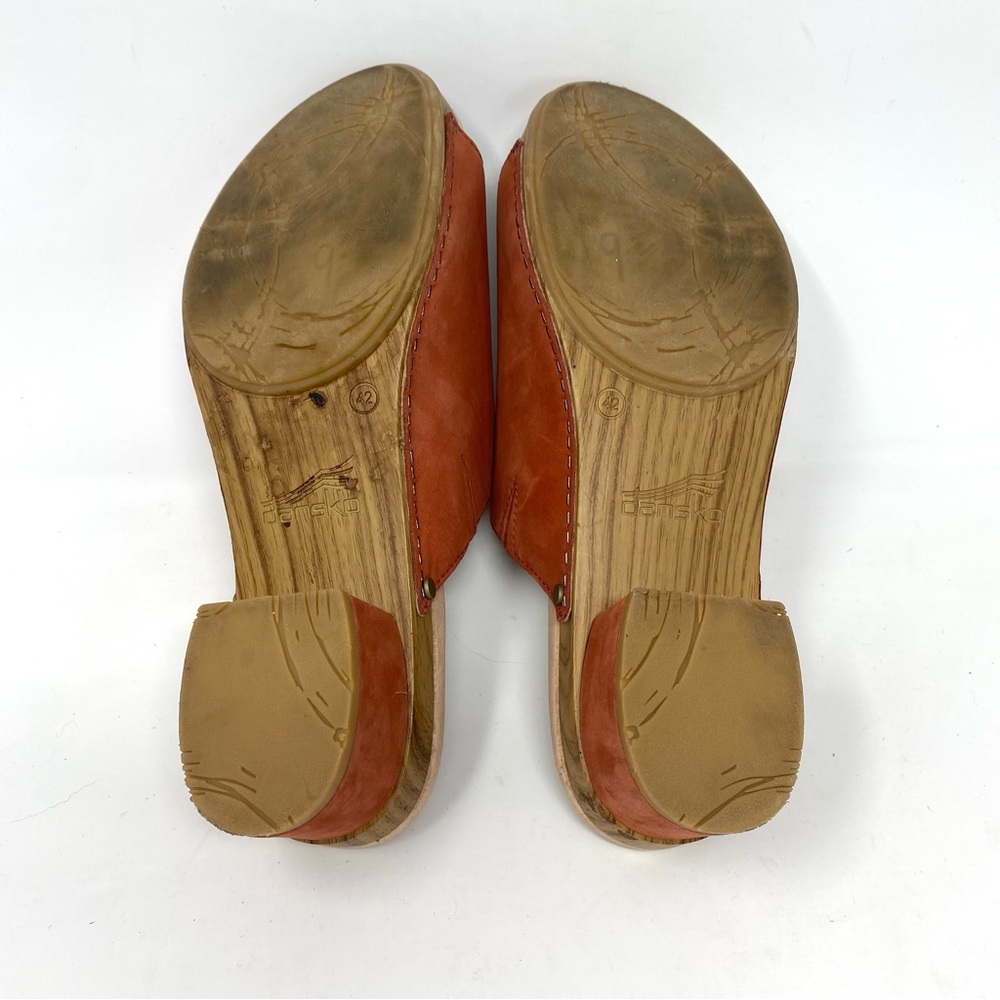 Dansko Maci Coral Nubuck Slide Sandals - Picture 12 of 13